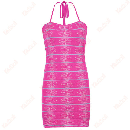 sexy skimpy elegant pink dresses